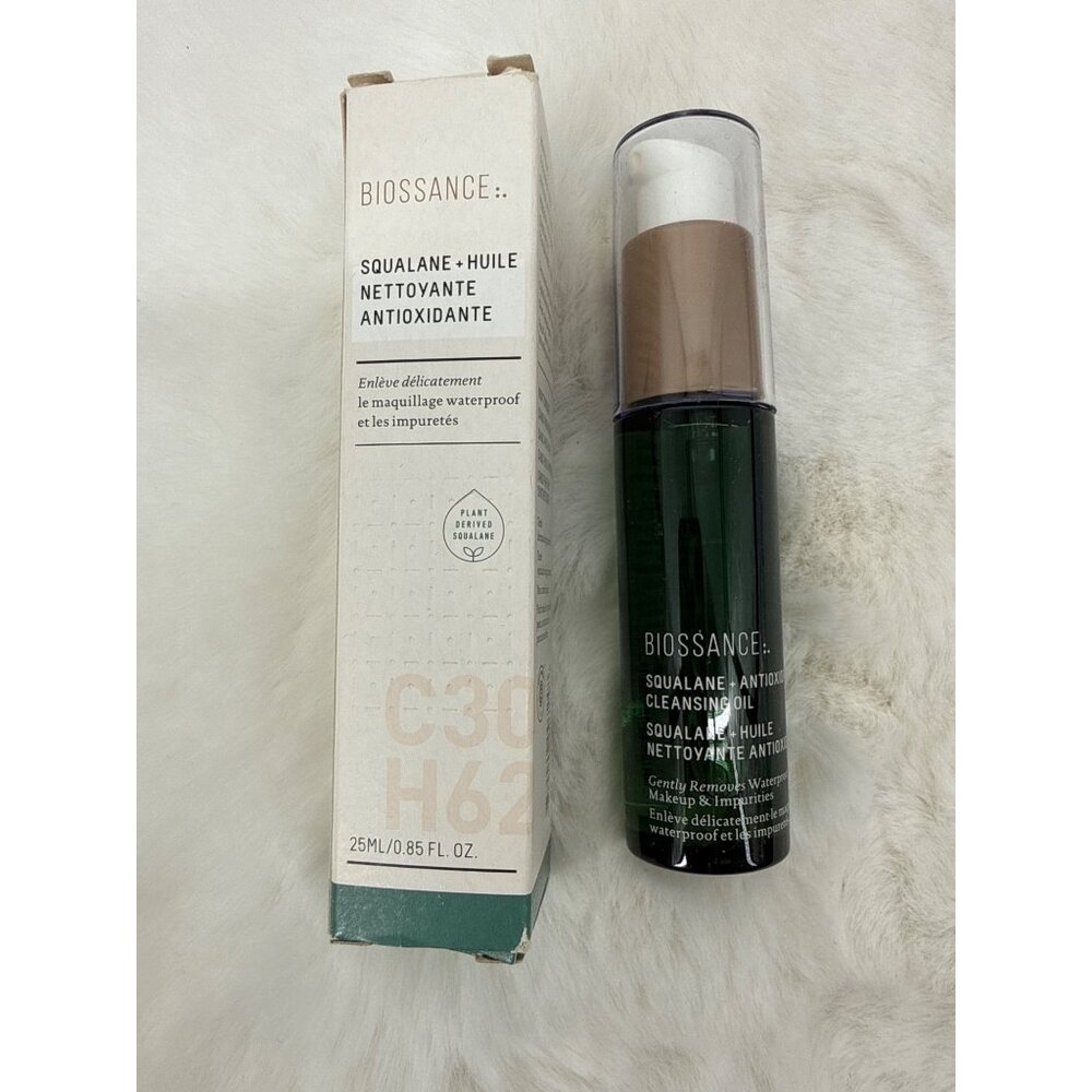 Biossance Squalane Anti Oxidant Face Cleansing Oil - 25ML NEW